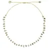 Collier en pierres naturelles Labradorite. Peut se porter en ras de cou ou sautoir selon votre envie  en bracelet 3 tours poigne