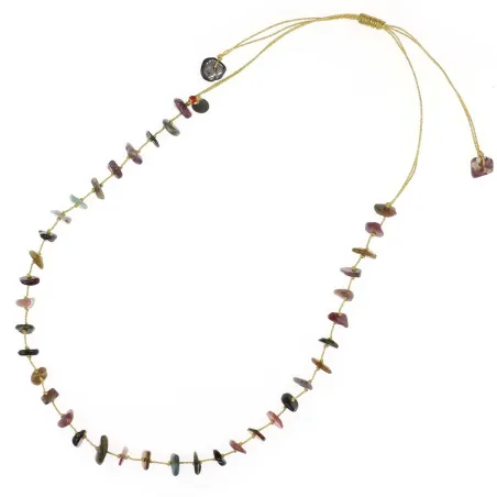 collier tourmaline mix fil or vanessa simon