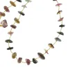 Collier en pierres naturelles Tourmaline . Peut se porter en ras de cou ou sautoir selon votre envie  en bracelet 3 tours poigne