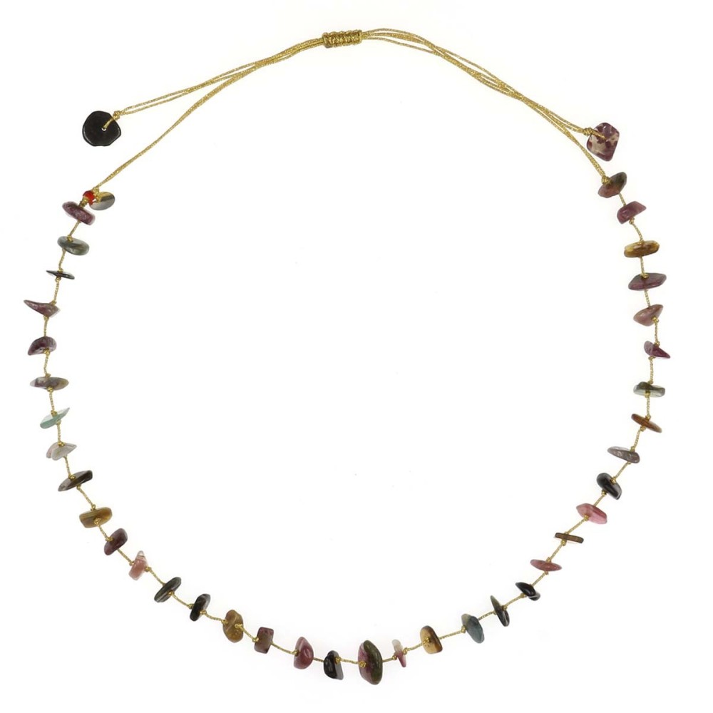 collier tourmaline mix fil or vanessa simon