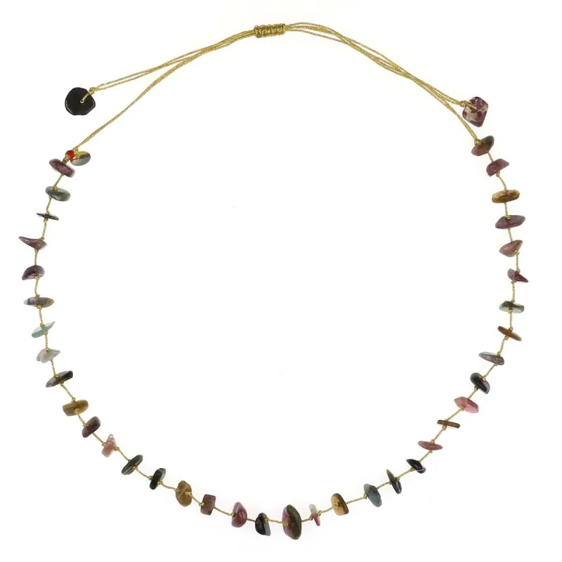 collier tourmaline mix fil or vanessa simon