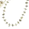 Collier en pierres naturelles Labradorite. Peut se porter en ras de cou ou sautoir selon votre envie  en bracelet 3 tours poigne