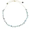 Collier Apatite fil d'or vanessa simon