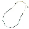 Collier Apatite fil d'or vanessa simon