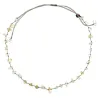 Collier citrine fil gris vanessa simon