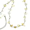 Collier citrine fil gris vanessa simon
