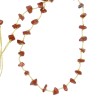 Collier en pierres naturelles jaspe .Peut se porter en ras de cou ou sautoir selon votre envie  en bracelet 3 tours poigne