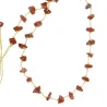Collier en pierres naturelles jaspe .Peut se porter en ras de cou ou sautoir selon votre envie  en bracelet 3 tours poigne