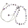 Collier Améthyste fil gris vanessa simon