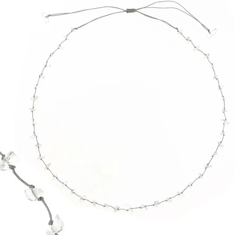 Collier vanessa simon pierre cristal de roche