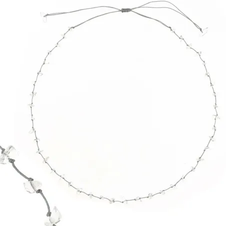 Collier vanessa simon pierre cristal de roche