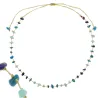 Collier Mix Amazonite/Apatite/Lapis-Lazuli
