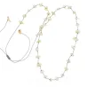 Collier vanessa simon Coquillage fil gris