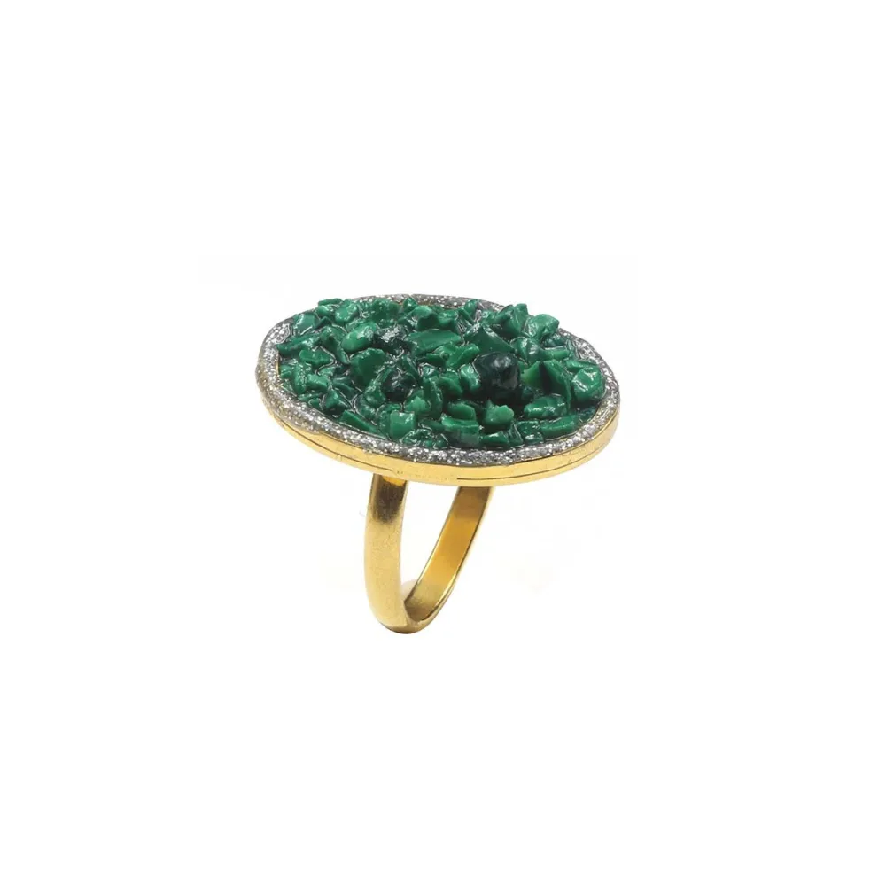 Bague GM Malachite