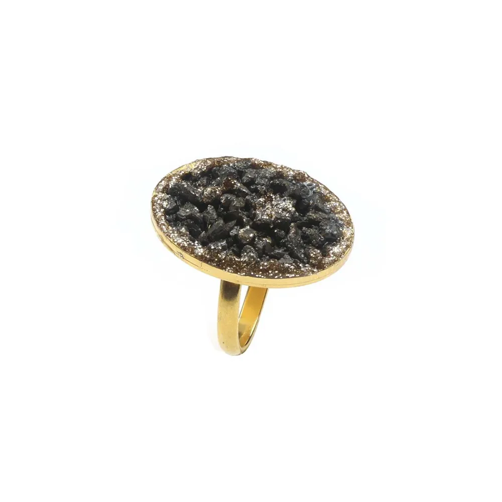 Bague GM Pyrite