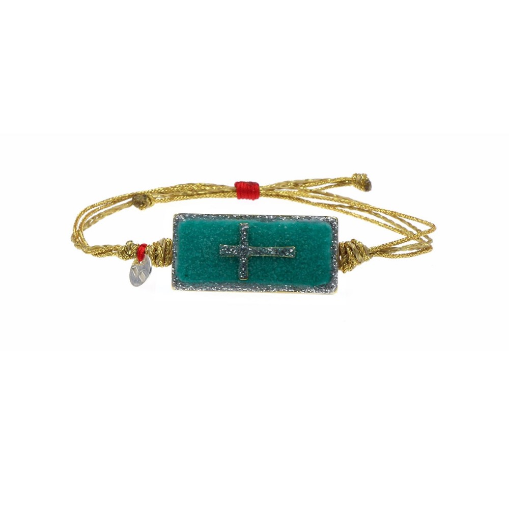 Bracelet Turquoise croix