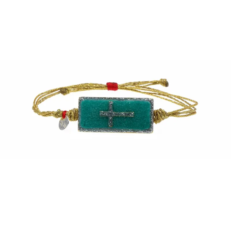 Bracelet Turquoise croix