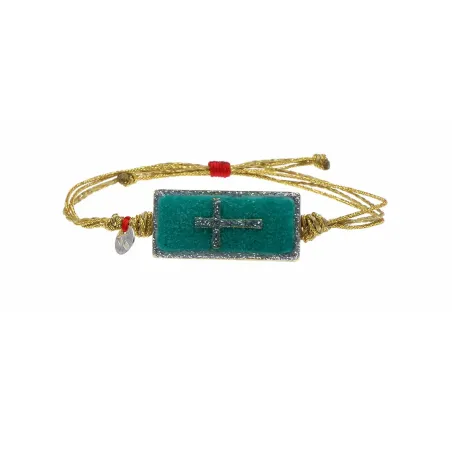 Bracelet Turquoise croix