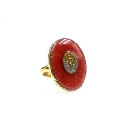 Bague Corail madone