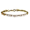 Bracelet demi-jonc Nacre réglable