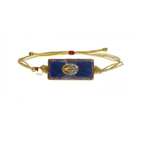 Bracelet Lapis lazuli madone