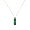 Collier Médaillon Croix Lapis Lazuli Émaillé Or – Fait Main | Vanessa Simon
