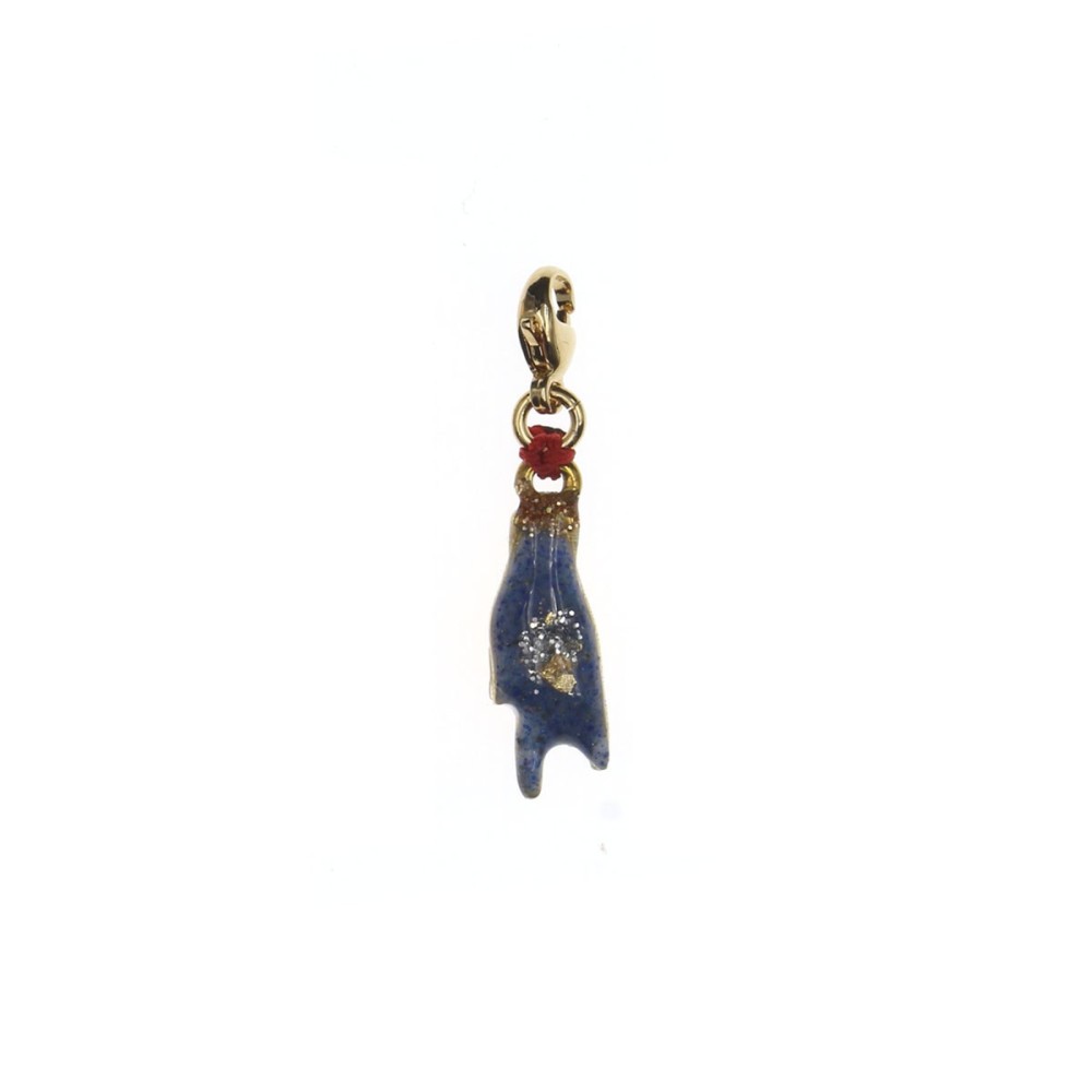 Charm Mano cortuno Lapis lazuli vanessa simon