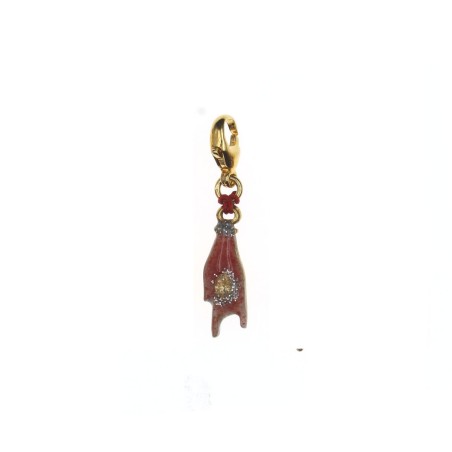 Charm Mano cortuno Corail
