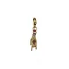 Charm Mano cortuno avec incrustation corail