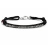 Demi-jonc diamant brut men