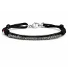 Demi-jonc diamant brut men
