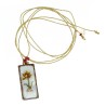 Collier Barrette solo d'oru sur fil or – Fait Main | Vanessa Simon