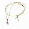 Collier Médaillon Solo d'oru sur fil or – Fait Main | Vanessa Simon