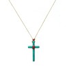 Croix Lumi Sacri Turquoise rubis