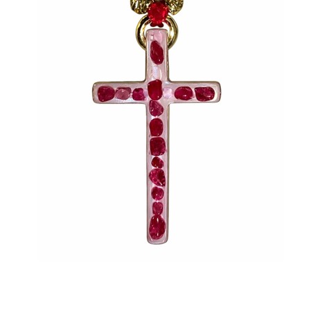 croix Lumi Sacri Turquoise rubis