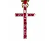 croix Lumi Sacri Turquoise rubis