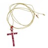 croix Lumi Sacri Turquoise rubis