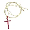 croix Lumi Sacri Turquoise rubis
