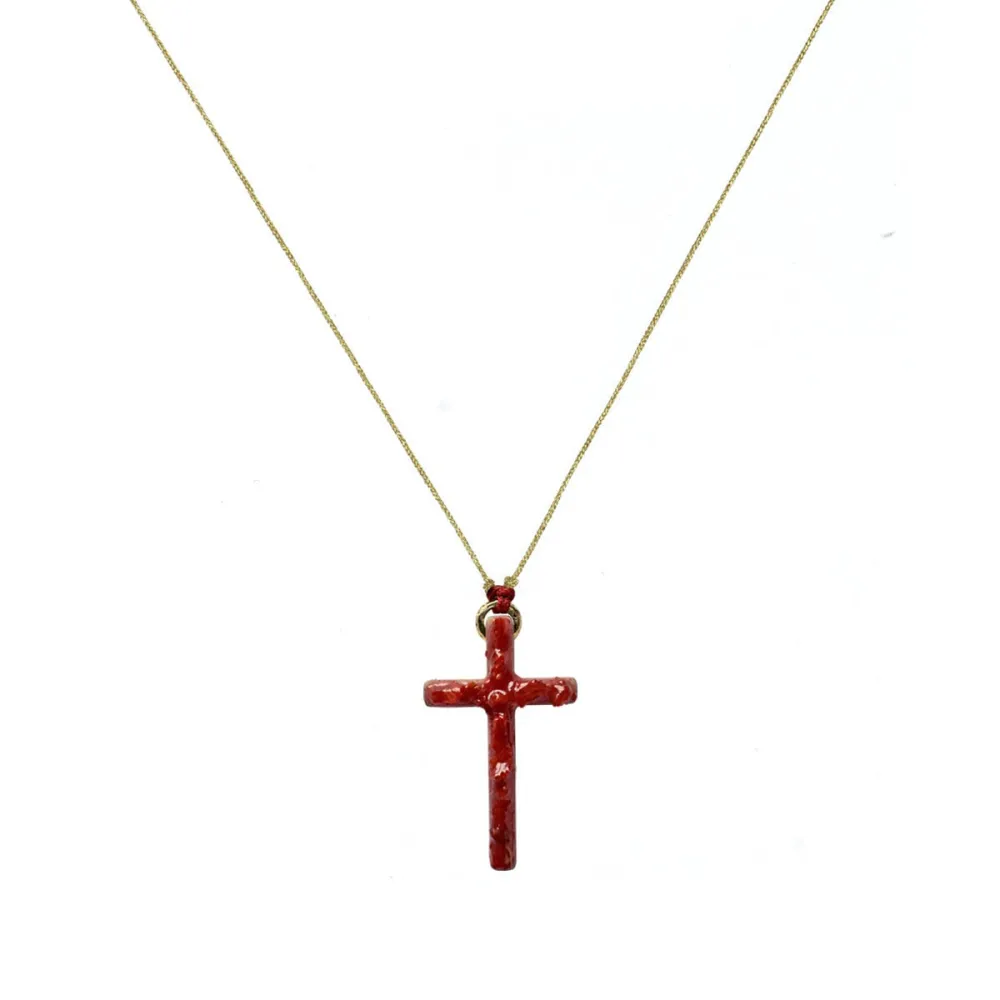 croix Lumi Sacri  Corail vanessa tambon