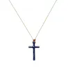 croix Lumi Sacri  Lapis-lazuli vanessa simon