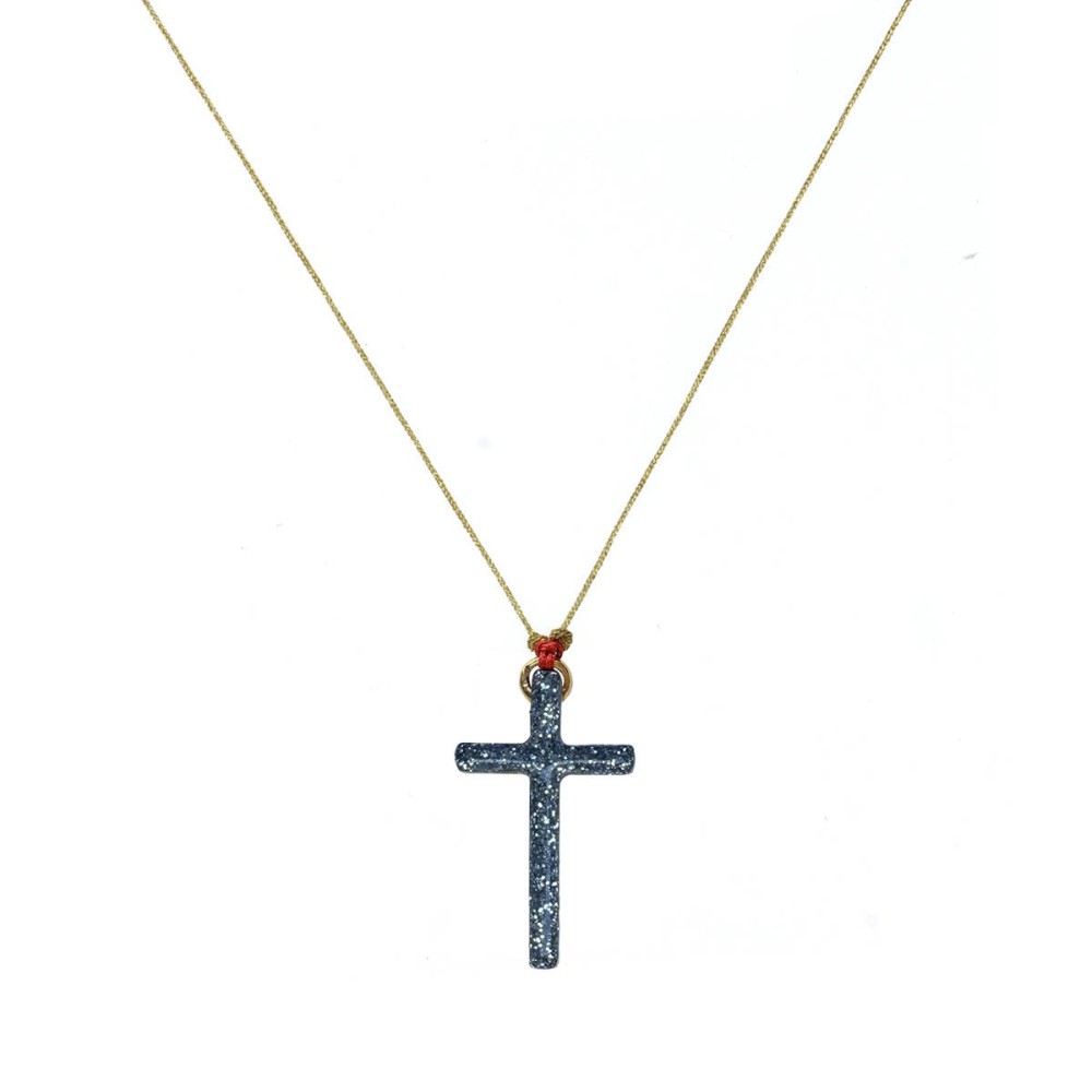 croix Lumi Sacri  diamanté Or vanessa simon