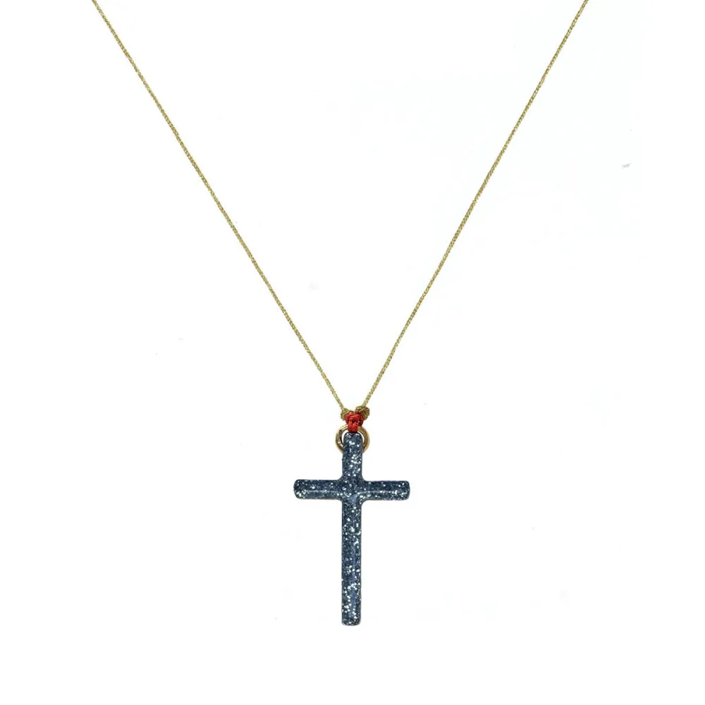 croix Lumi Sacri  diamanté Or vanessa simon
