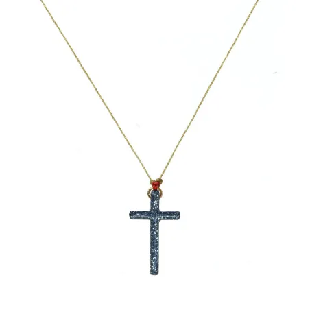 croix Lumi Sacri  diamanté Or vanessa simon