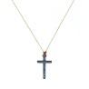 croix Lumi Sacri  diamanté Or vanessa simon