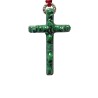 croix Lumi Sacri  Malachite vanessa simon