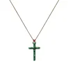 Croix Lumi Sacri  Malachite vanessa simon
