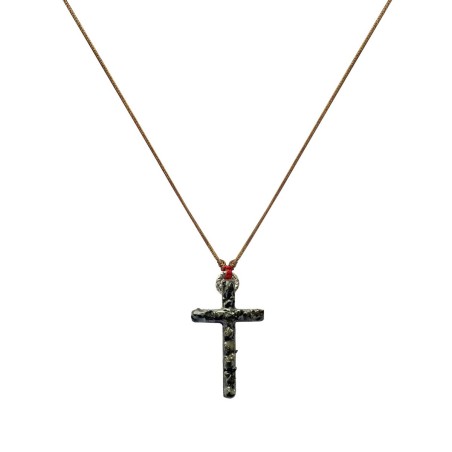 croix Lumi Sacri  Malachite vanessa simon