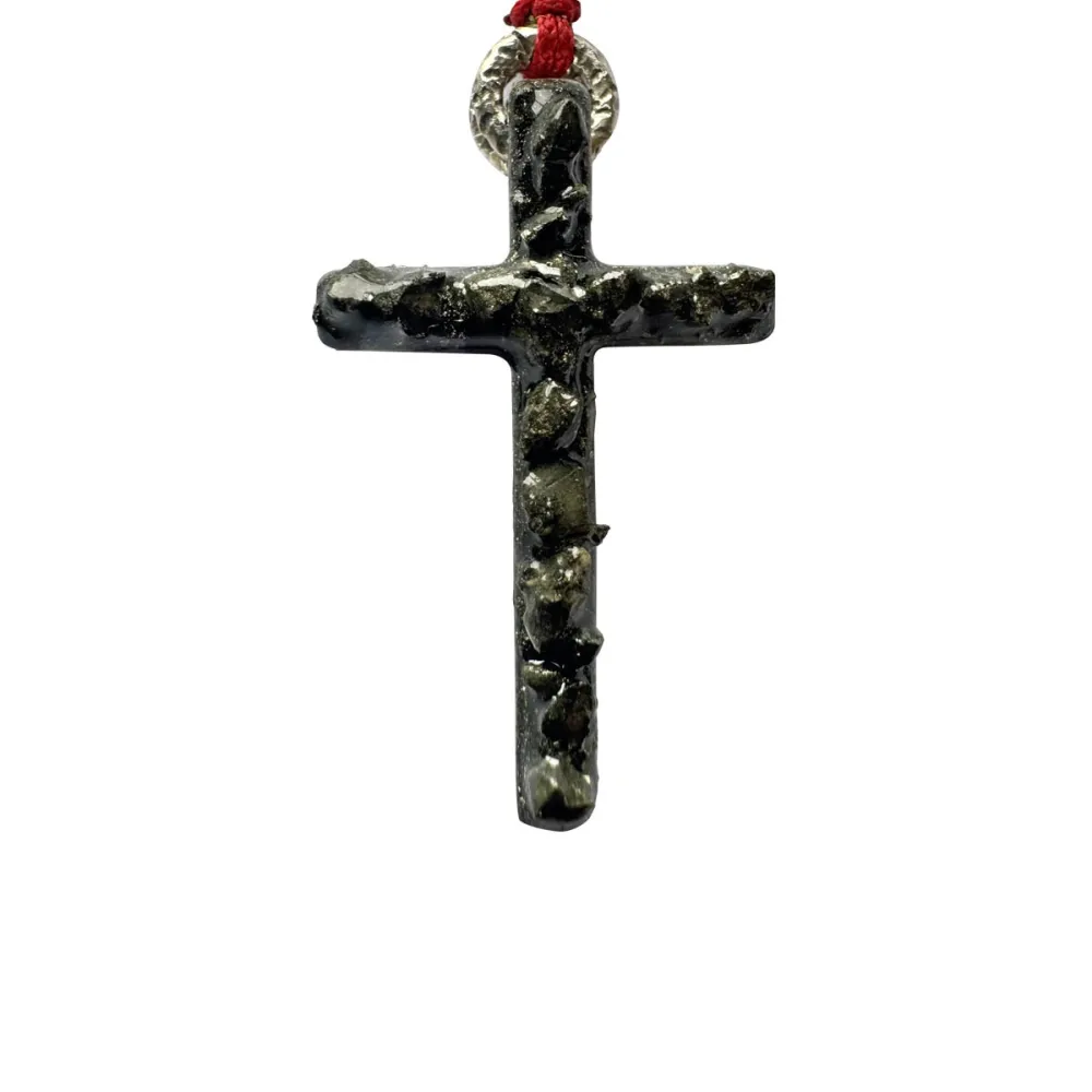 croix Lumi Sacri  Malachite vanessa simon