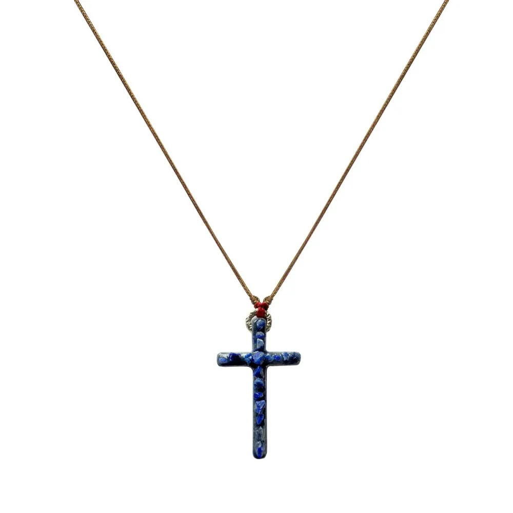 croix Lumi Sacri  Malachite vanessa simon