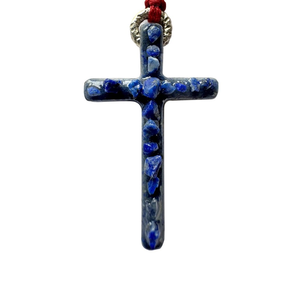 croix Lumi Sacri  Malachite vanessa simon